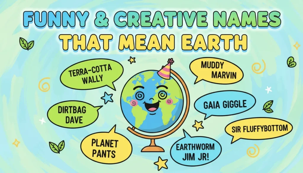 Names That Mean Earth