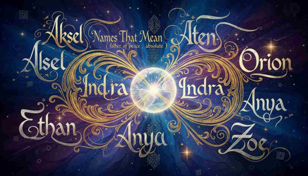 Names That Mean Absolute