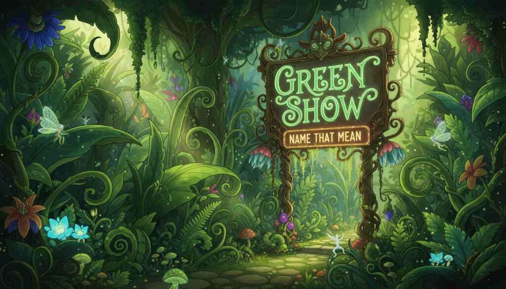 Names That Mean Green