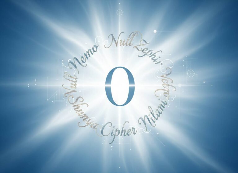 Names That Mean Zero