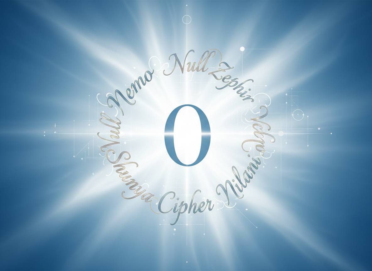 Names That Mean Zero