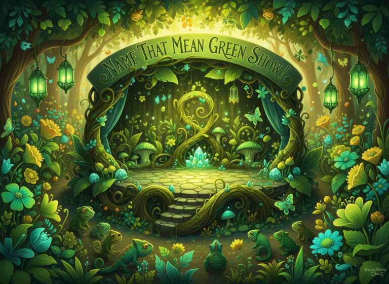 Names That Mean Green