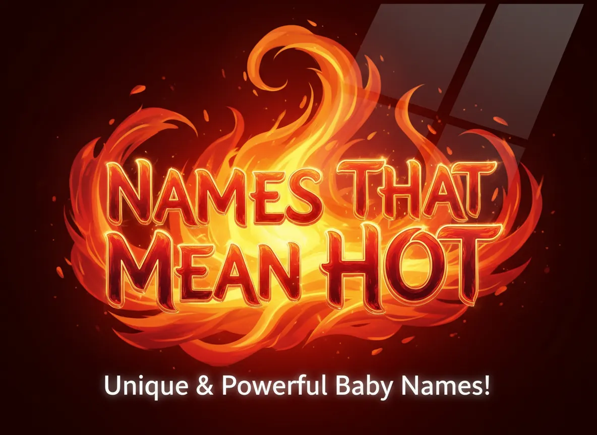 Names That Mean Hot