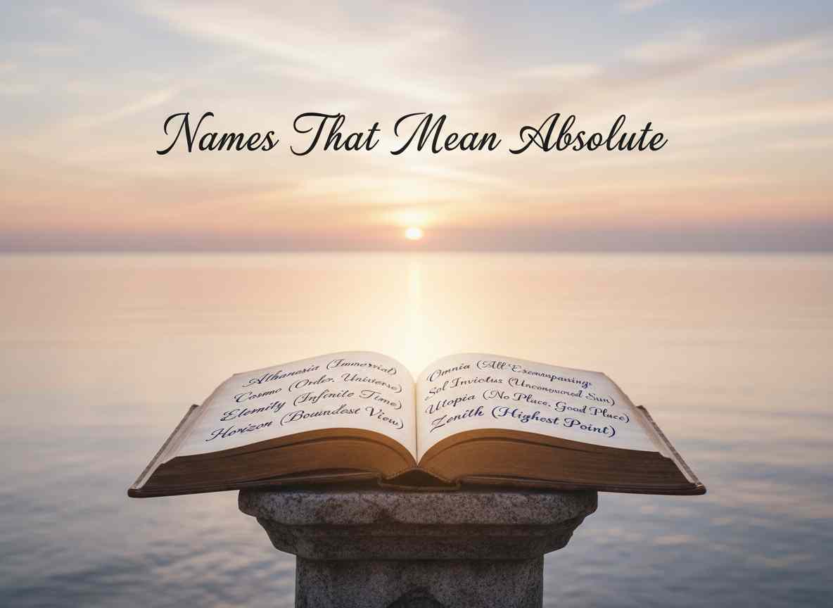 Names That Mean Absolute